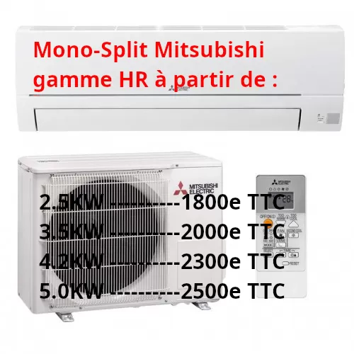 Offre de prix Mitsubishi HR